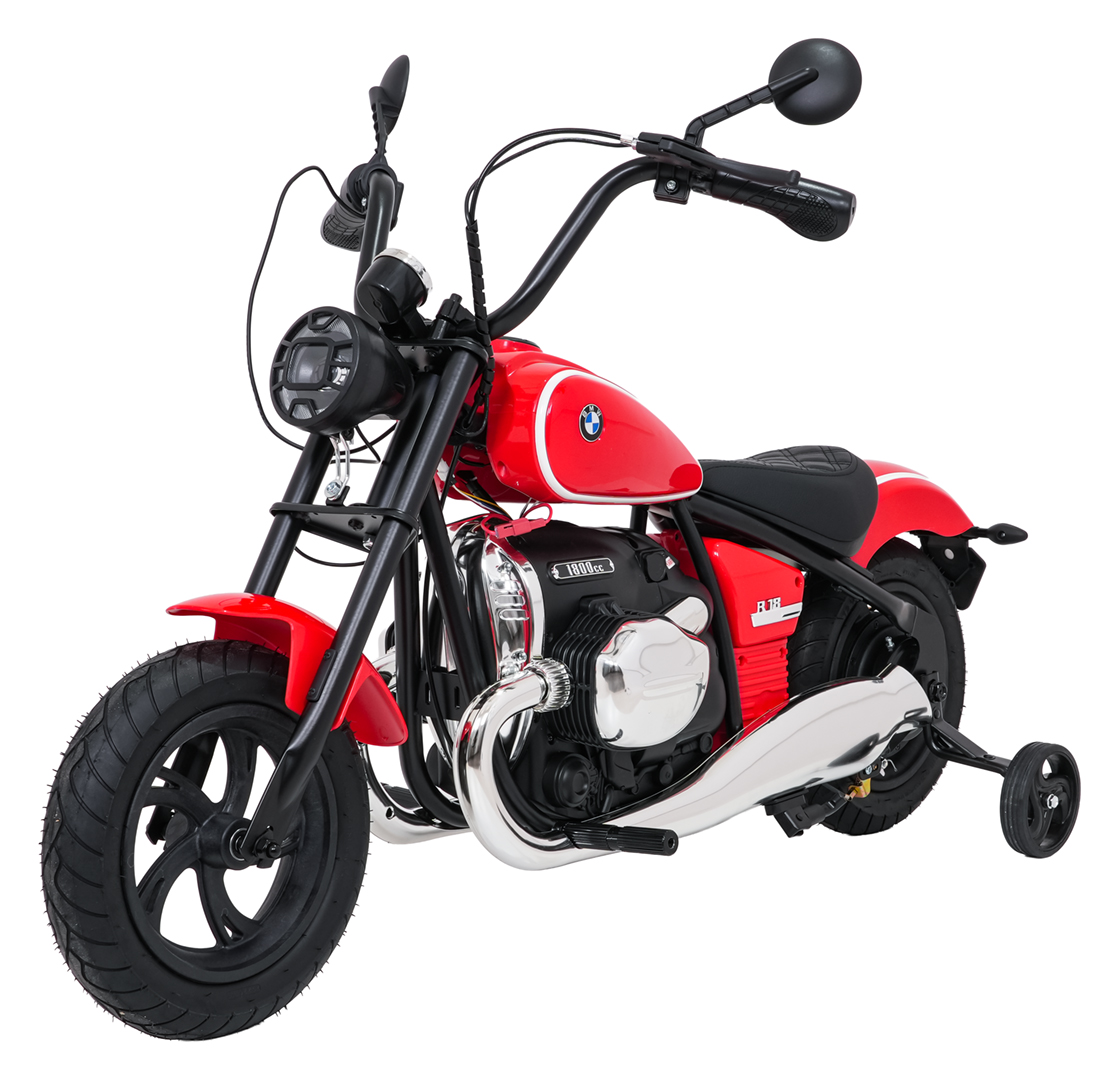 Motocicleta electrica pentru copii BMW R18 24 Volti 200W, viteza 4-16 km/h (sx8628) Rosu - Autokids.ro