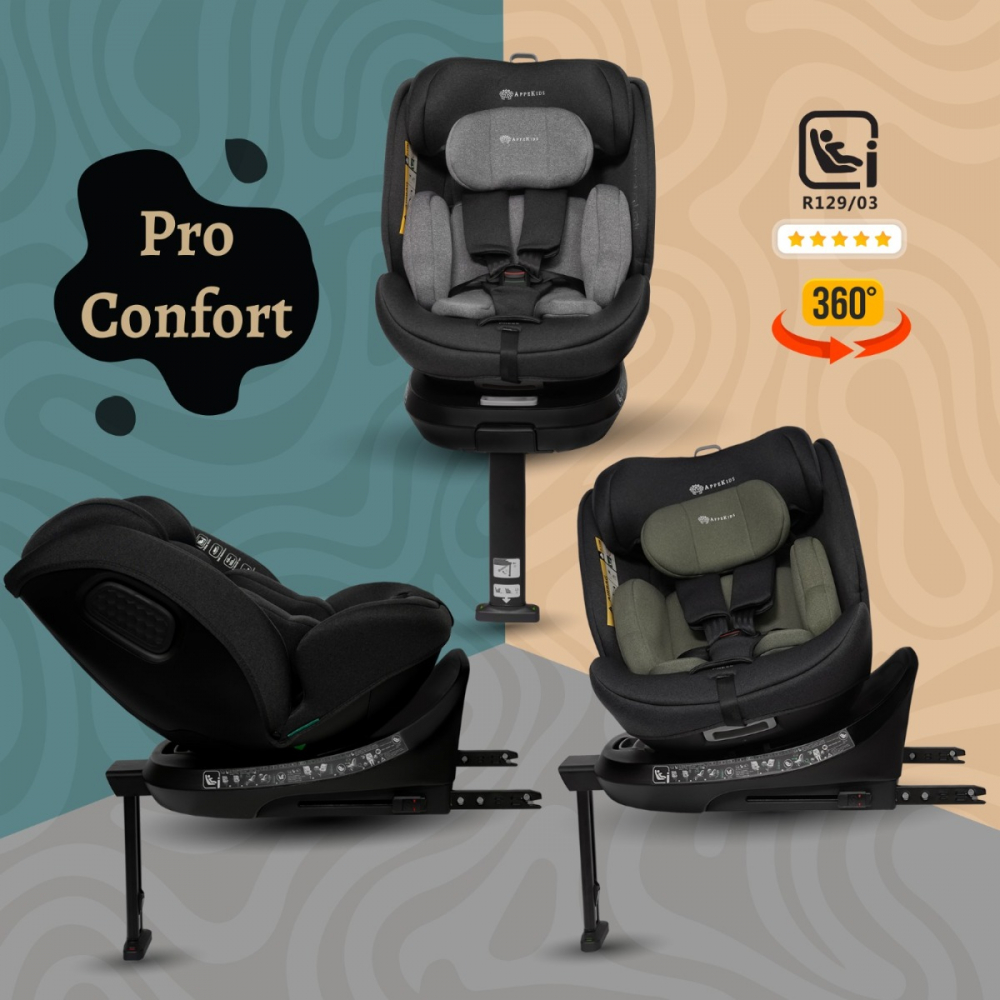 Appekids I-Size 360° Scaun Auto - imagine 4