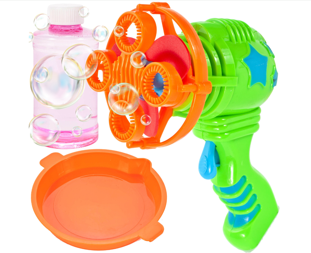 Pistol Baloane Sapun Malplay Green | Jucarii Exterior - imagine 9