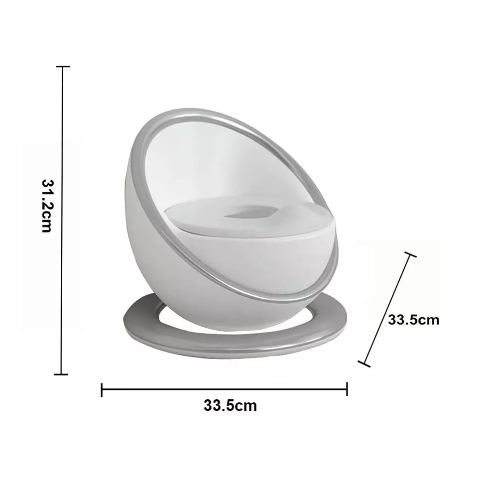 Olita Little Mom Space Silver, Ergonomica, Antiderapanta - imagine 3