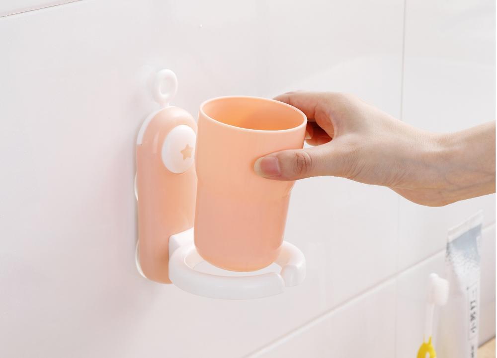 Suport Periță Dinti Little Mom Pink | Copii