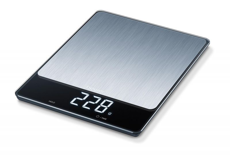 Cantar Beurer KS34 Inox, 15kg, LED Magic