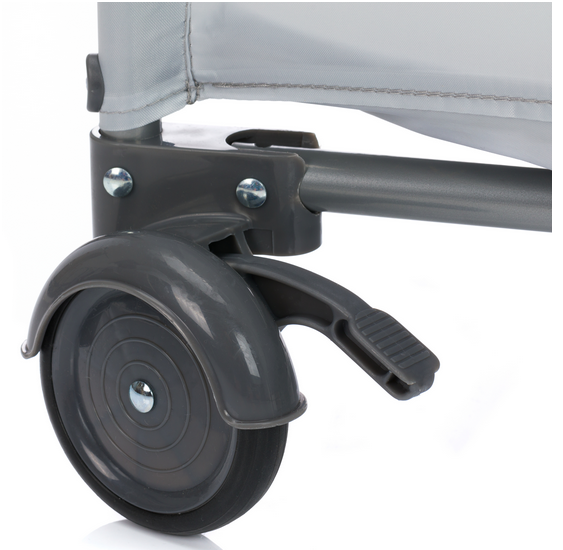 Patut pliabil Fillikid Capri Grey multifuncțional - imagine 6