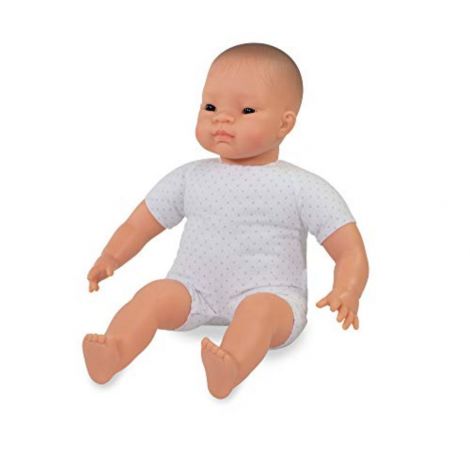 Păpușă Miniland Asiatică 40 cm, Corp Moale - imagine 2