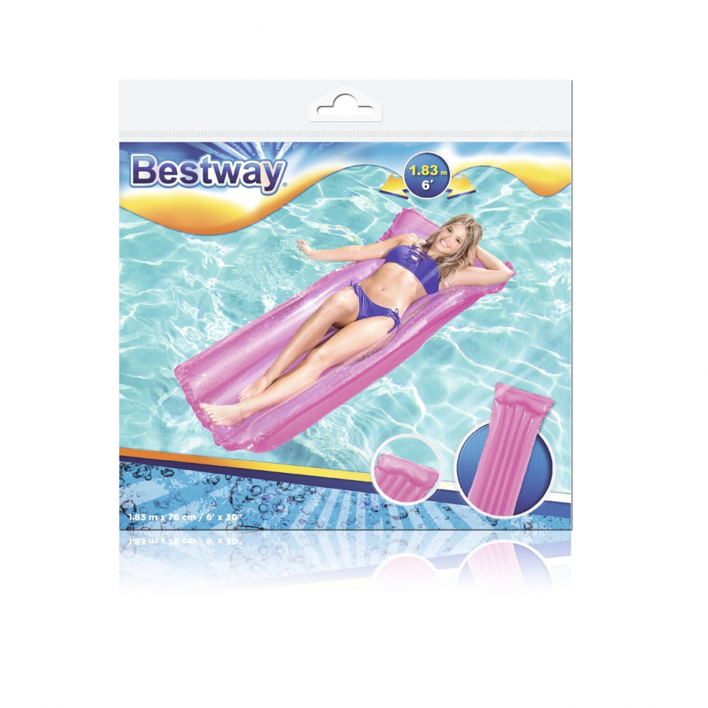 Saltea Gonflabilă Bestway Pink, 183x76 cm - imagine 4