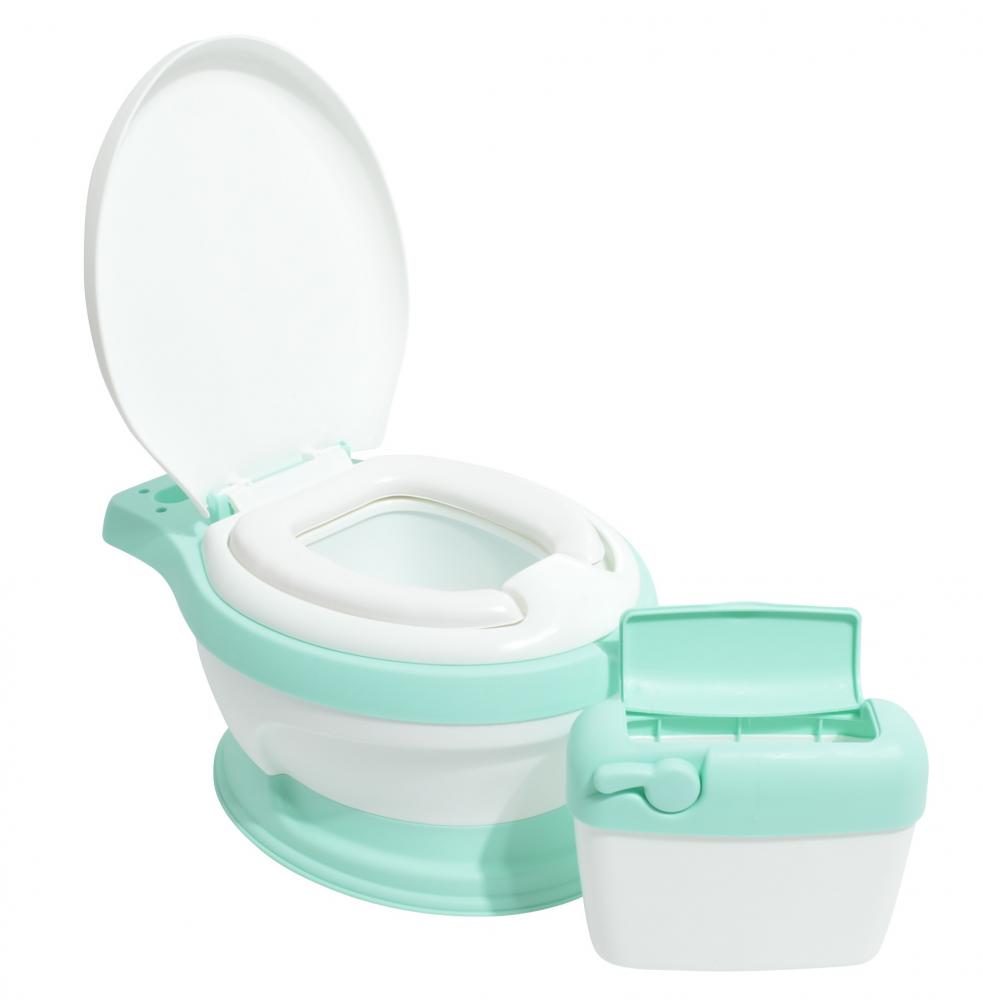 Olita Educativă Little Mom Verde | Ergonomică și Realistă - imagine 10