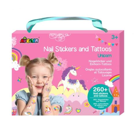 Avenir Stickere Unghii Unicorni - 260+ Autocolante