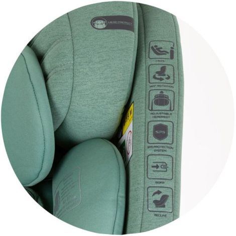 Chipolino Tourino I-Size 0-12 ani cu Isofix - imagine 14