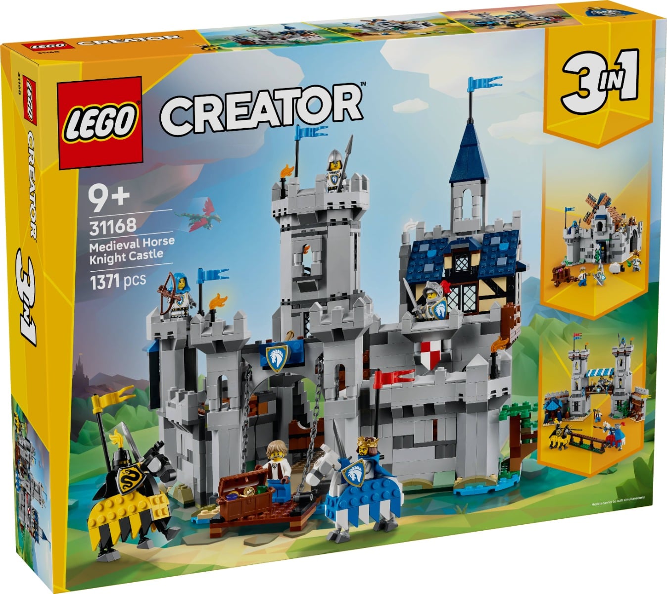 LEGO Creator Castel Medieval 31168 - 3 în 1