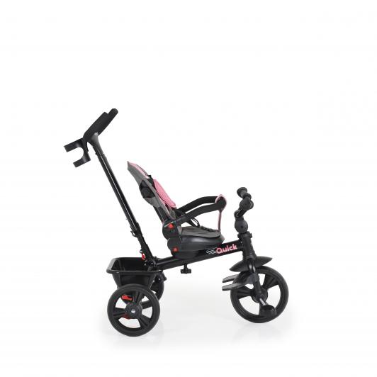 Tricicleta Byox Quick Pink, Sezut Reversibil, 18m+ - imagine 4