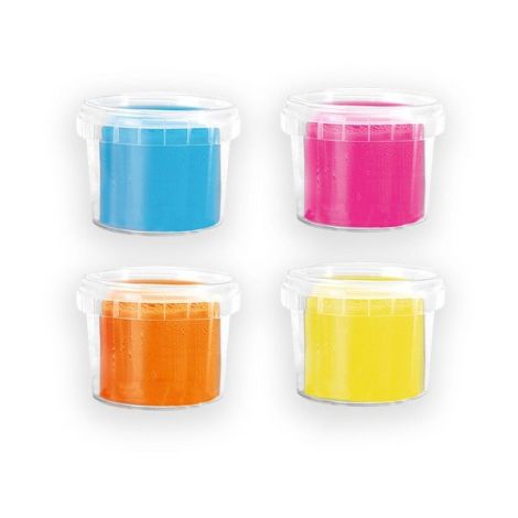 Plastilina Vegana SES Happy - Set 4 Culori - imagine 2