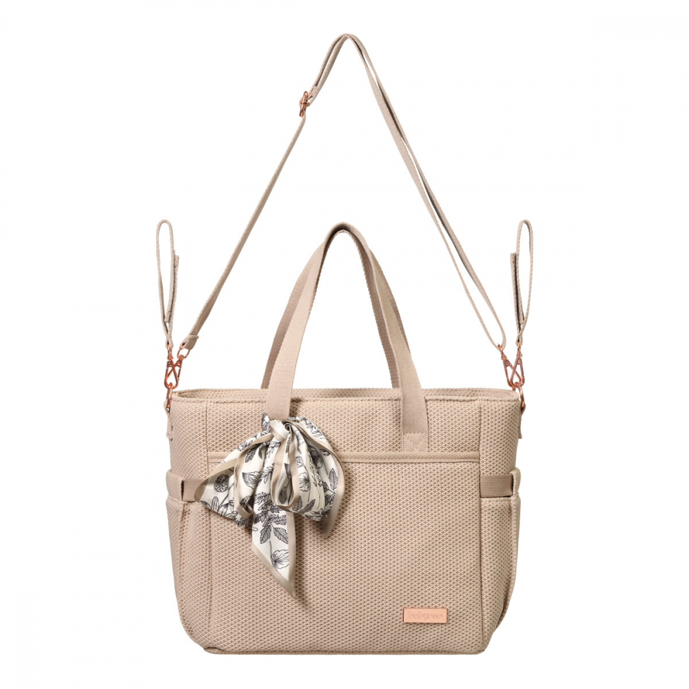 Geanta Carucior Babyono Carmen Bej | Practica si Chic - imagine 5