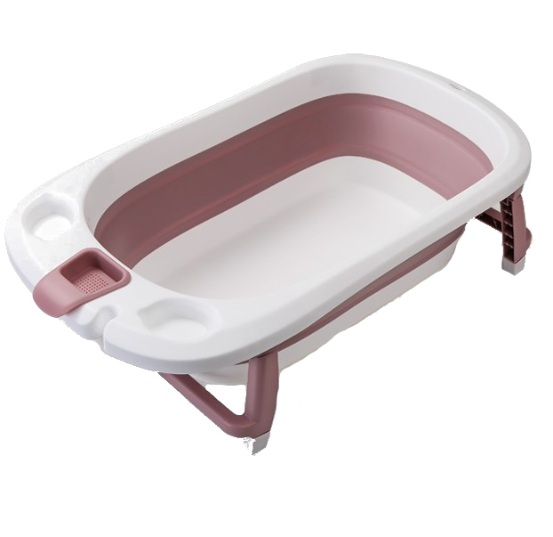 Cadita Pliabila Little Mom Pink cu Senzor - imagine 4