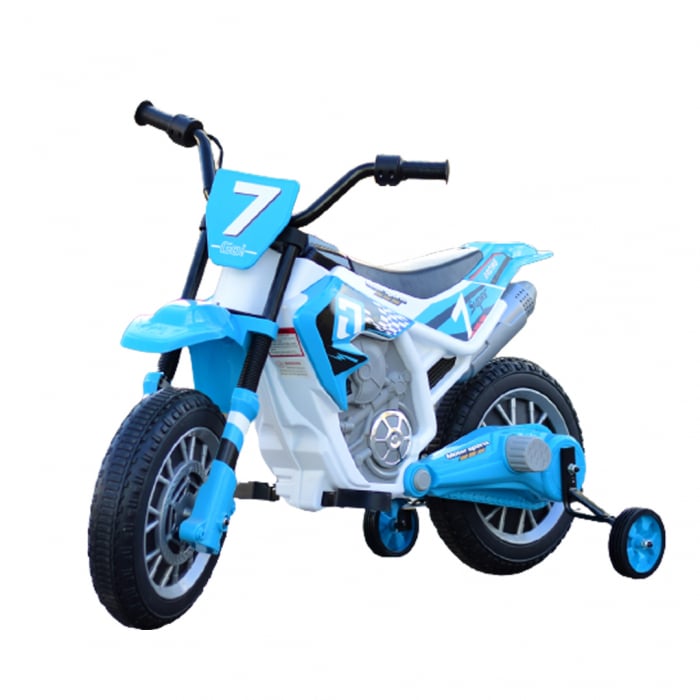 Motocicleta Electrica Copii Hollicy 12V Albastru