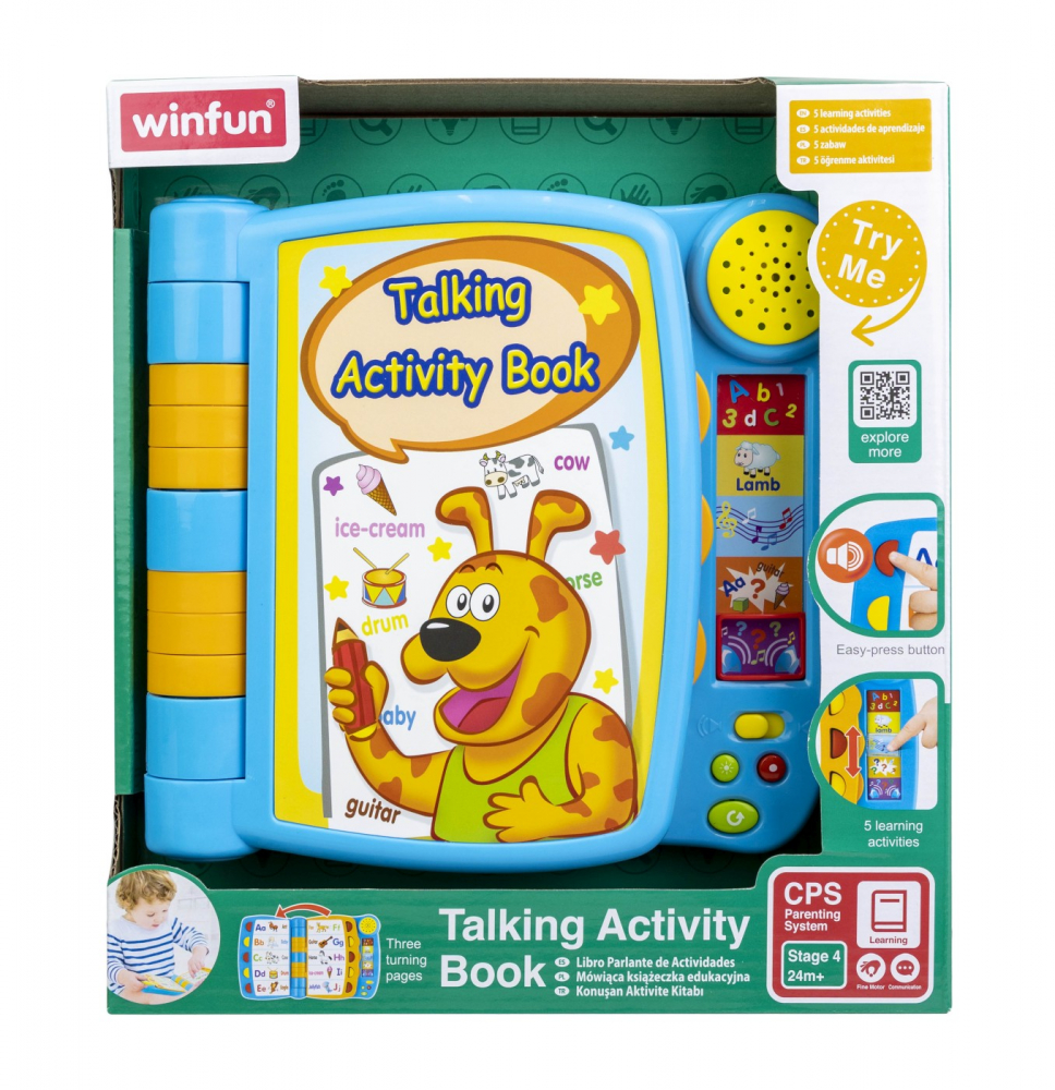 Winfun Carte Activitati Educativa Interactiva 2+ Ani