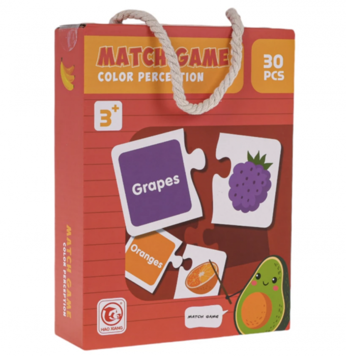 Puzzle Krista 30 piese Culori și Engleză