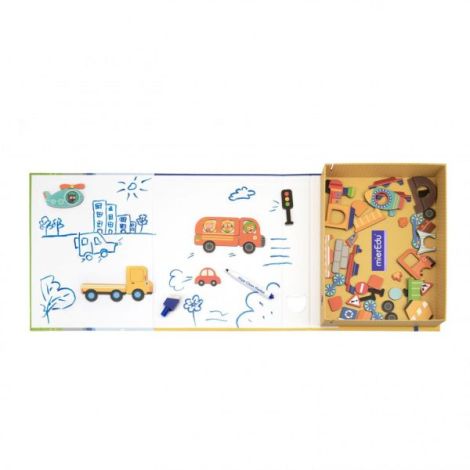 Puzzle Magnetic Vehicule Mieredu | Creativitate - imagine 3