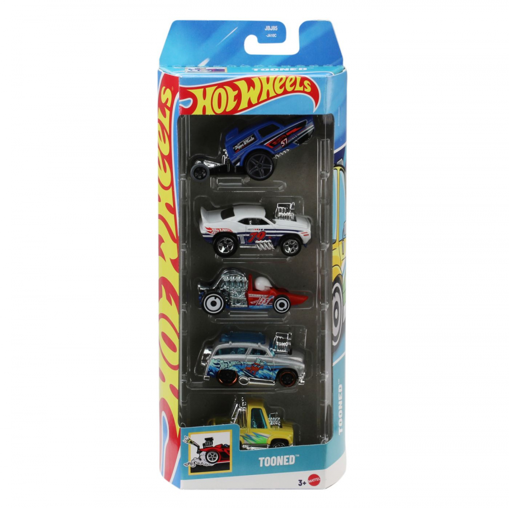 Set 5 Mașini Hot Wheels Tooned | Mattel