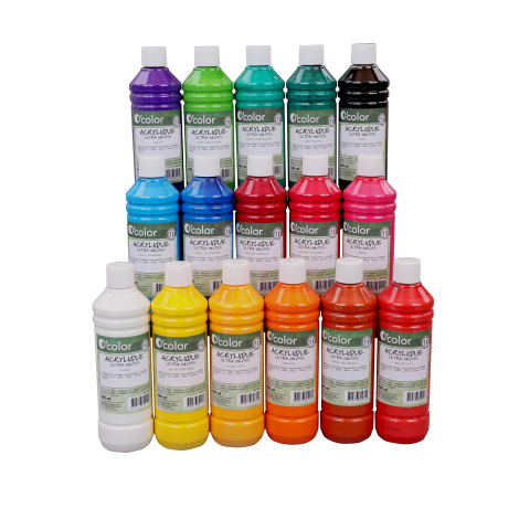 Vopsea Acrilica Ocolor Ultragloss Albastru 500ml