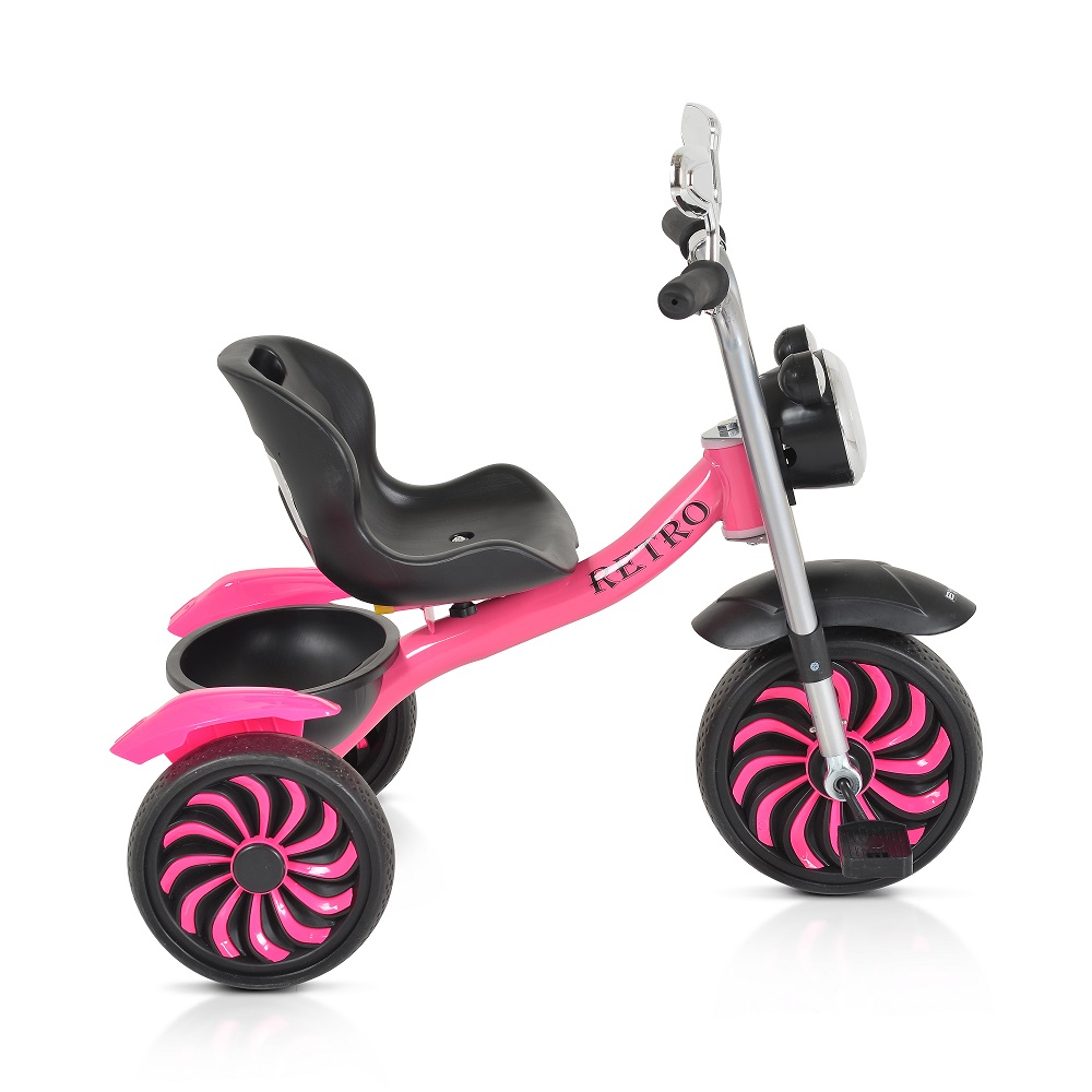 Byox Retro Pink - Tricicleta copii cu accesorii - imagine 4