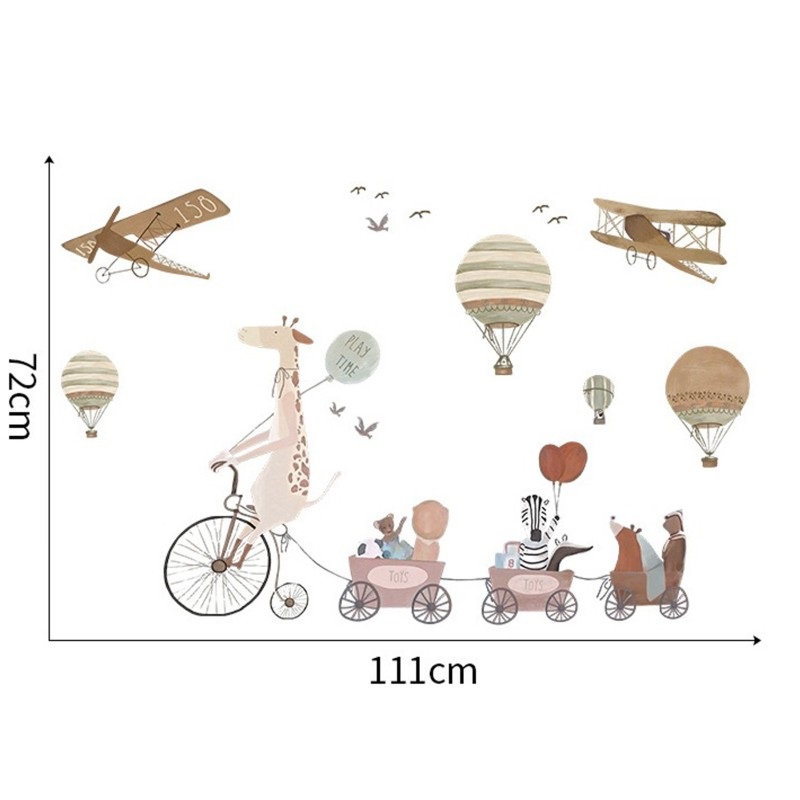 Sticker Decorativ Girafa Sipo 72x111 cm - imagine 6