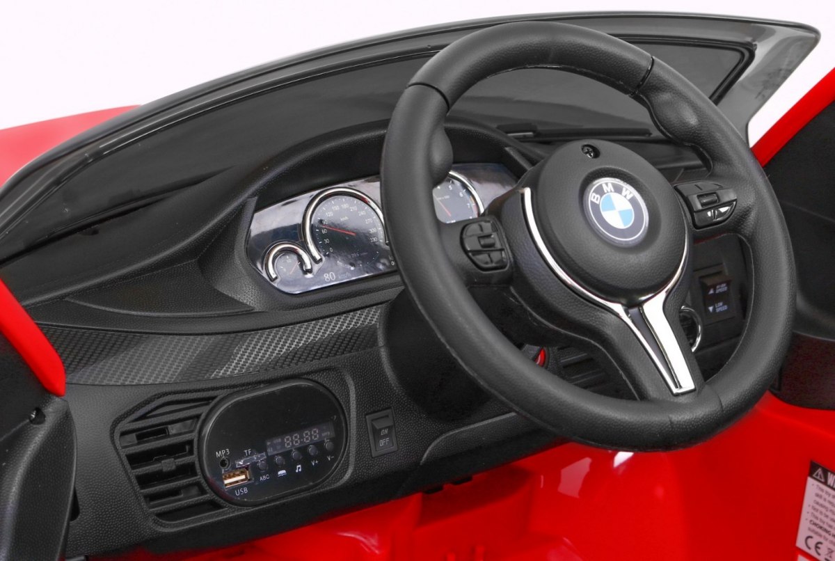 Masinuta Electrica BMW X6M Rosu pentru Copii - imagine 8