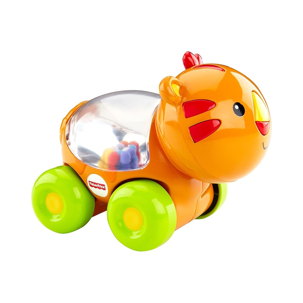 Fisher-Price Tigru Apasa si Tragi, Jucarie Taranca