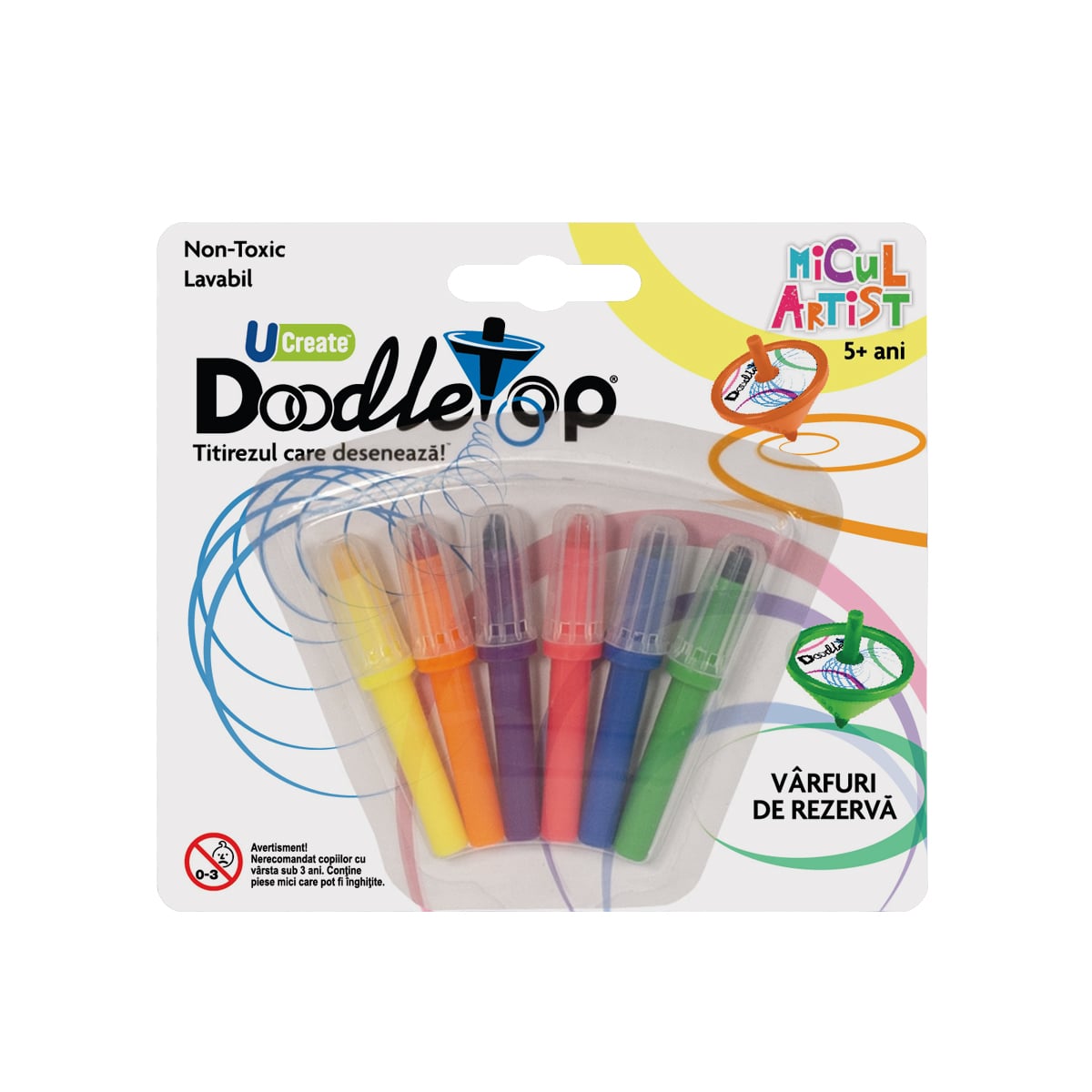 Varfuri Rezerva Titirez Doodletop Micul Artist