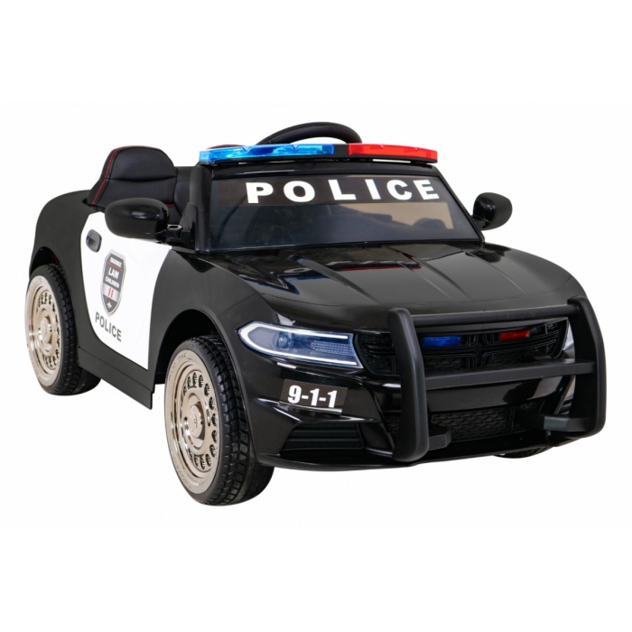 Masinuta Electrica Ramiz Super-Police 70W, Telecomanda - imagine 5