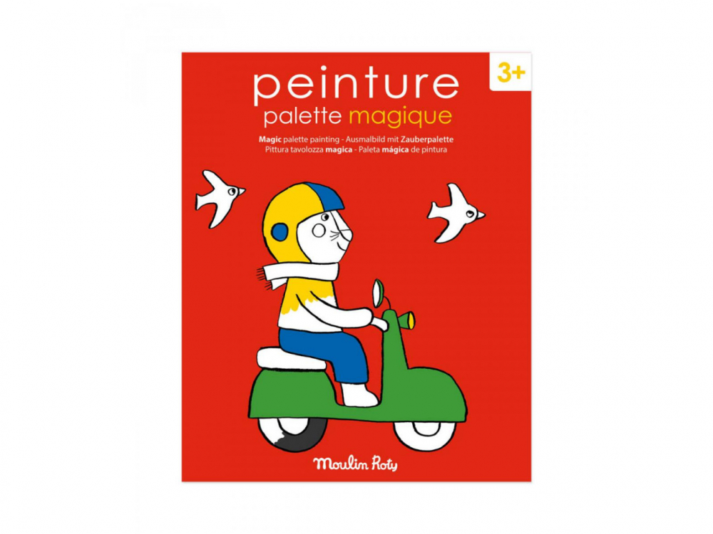 Planse Pictat Vehicule Moulin Roty | Joc Creativ