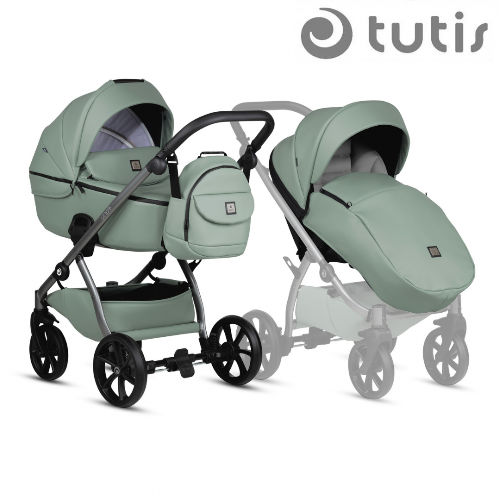 Tutis Uno 5+ Sage - Carucior 2 in 1 Premium - imagine 7