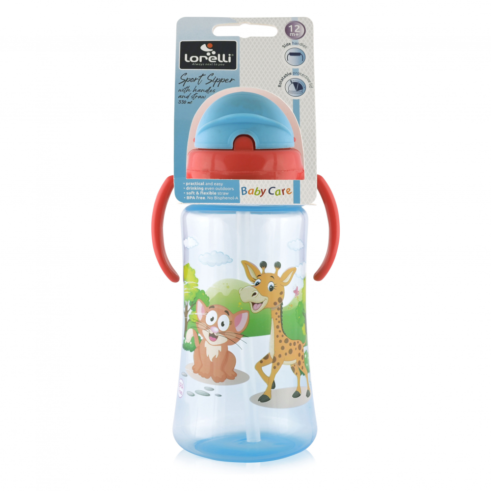 Cana Sport Lorelli cu Pai, 330 ml, Albastra - imagine 2