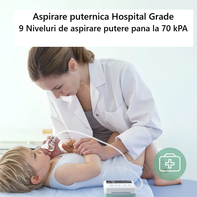 Aspirator Nazal Electric Nor Pufos, 9 Niveluri - imagine 2