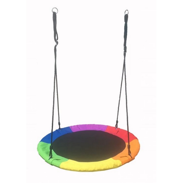 Leagan rotund Ecotoys, multicolor, rezistent - imagine 7