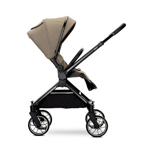 Carucior 2in1 Lorelli Reya Beige | Versatilitate Premium - imagine 5
