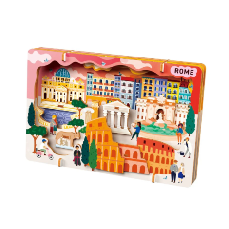 Kit DIY Peisaj Roma 3D Avenir - Creativitate - imagine 3