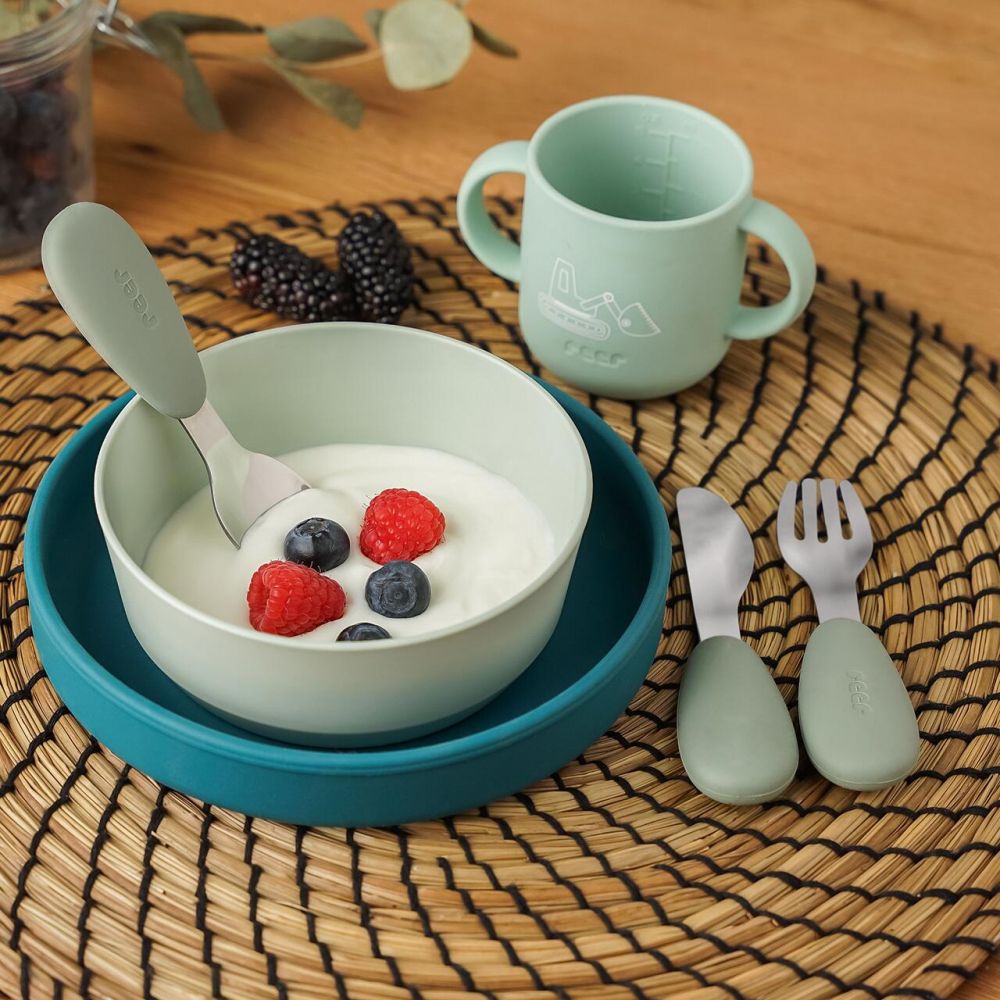 Set tacamuri Reer copii silicon BPA-free - imagine 2