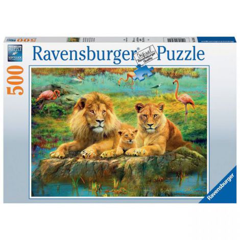 Puzzle Familie de Lei, 500 piese, Ravensburger
