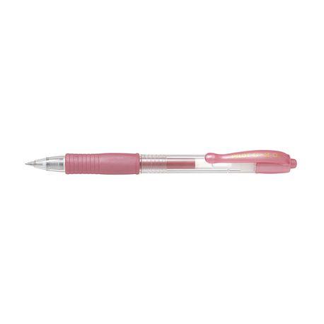 Roller Pilot G-2 Metalic Roz, 0.7 mm