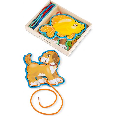 Joc Sireturi Animale Melissa & Doug - Dezvoltă Indemanarea