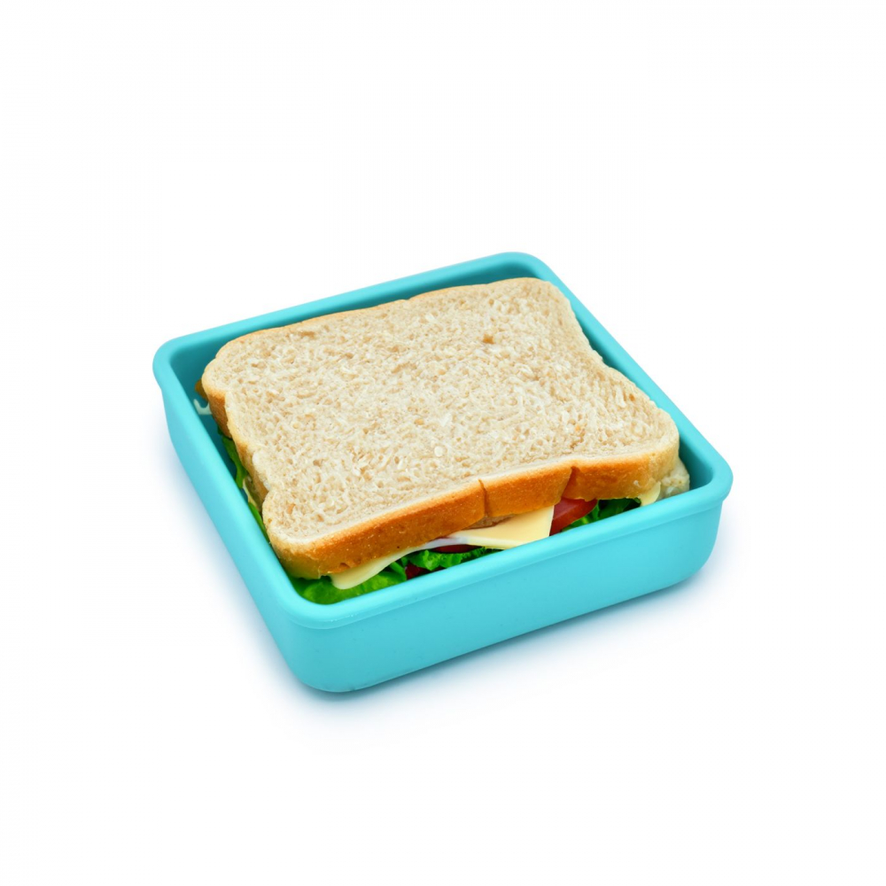 Melii Recipient Sandwich Silicon Blue | Reutilizabil - imagine 3