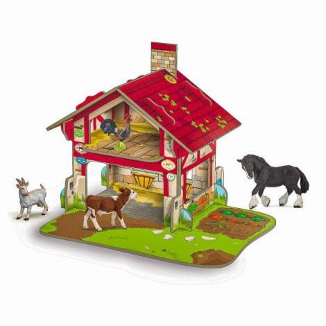 Papo Mini Ferma - Jucarie Portabila Copii 3+ - imagine 2