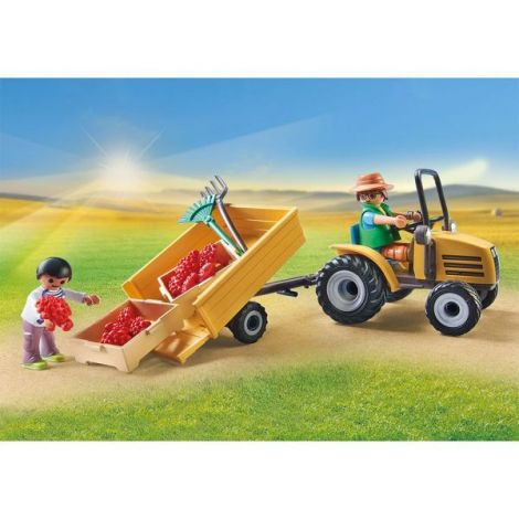 Playmobil Tractor cu Remorcă și Cisternă - imagine 4