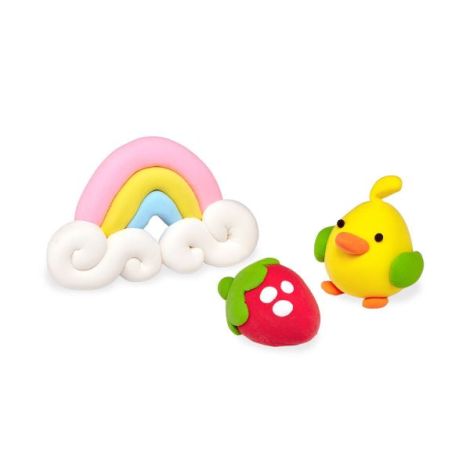 Ooly Kit DIY Plastilina 12 Culori - Creativitate - imagine 2