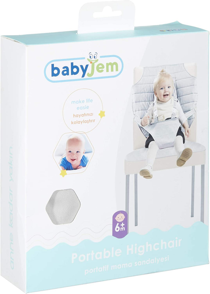 Ham Scaun Masa BabyJem - Portabil și Sigur - imagine 3
