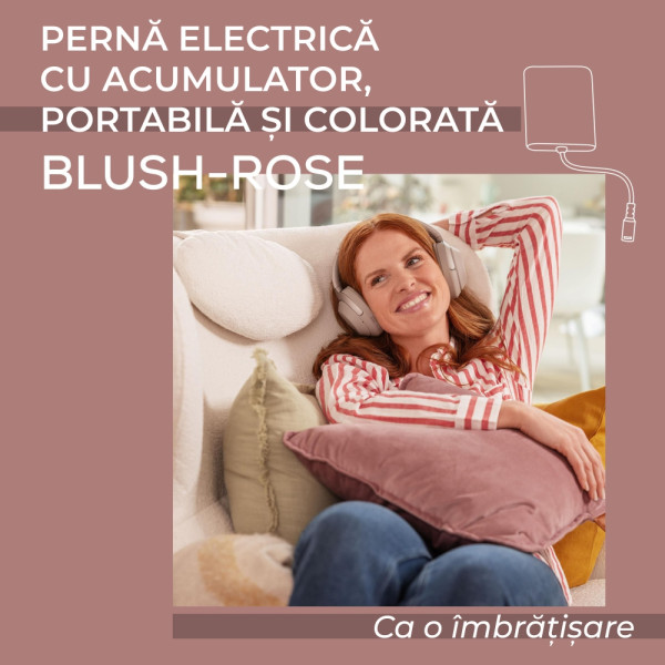 Perna Electrică Beurer HK77 Rose cu Acumulator - imagine 7