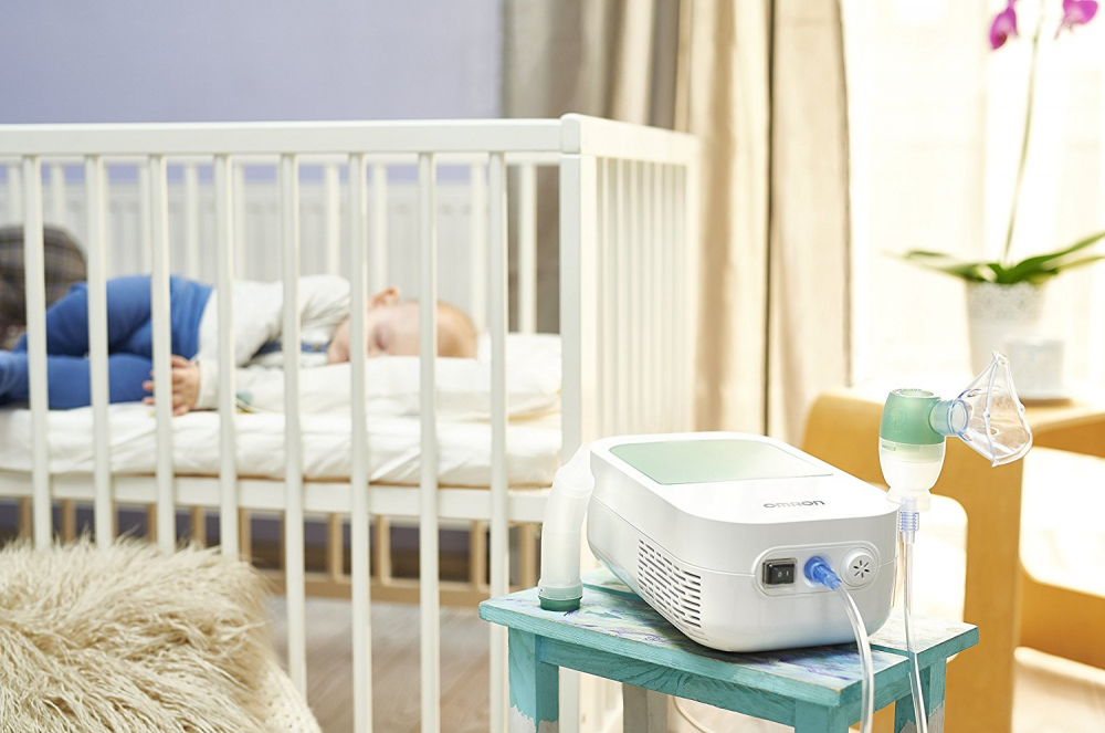 Omron DuoBaby: Nebulizator și Aspirator Nazal 2 în 1