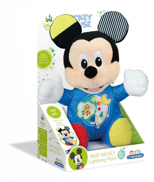 Baby Mickey Plus Lumini si Sunete | Clementoni