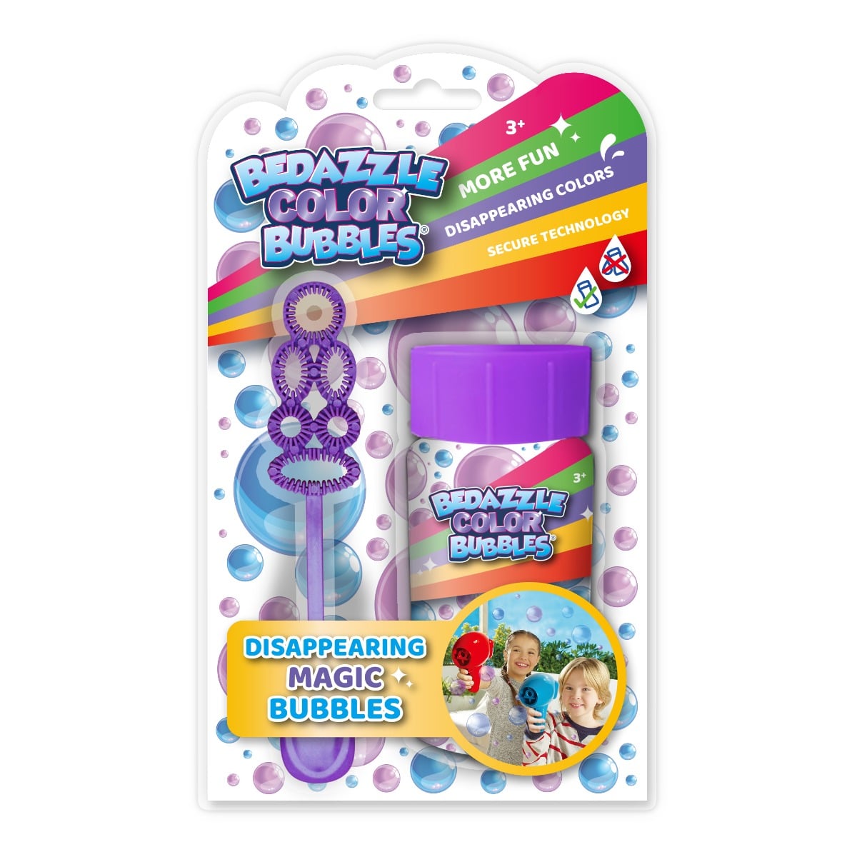 Set Bagheta și Sapun Bedazzle Mov | Baloane Colorate