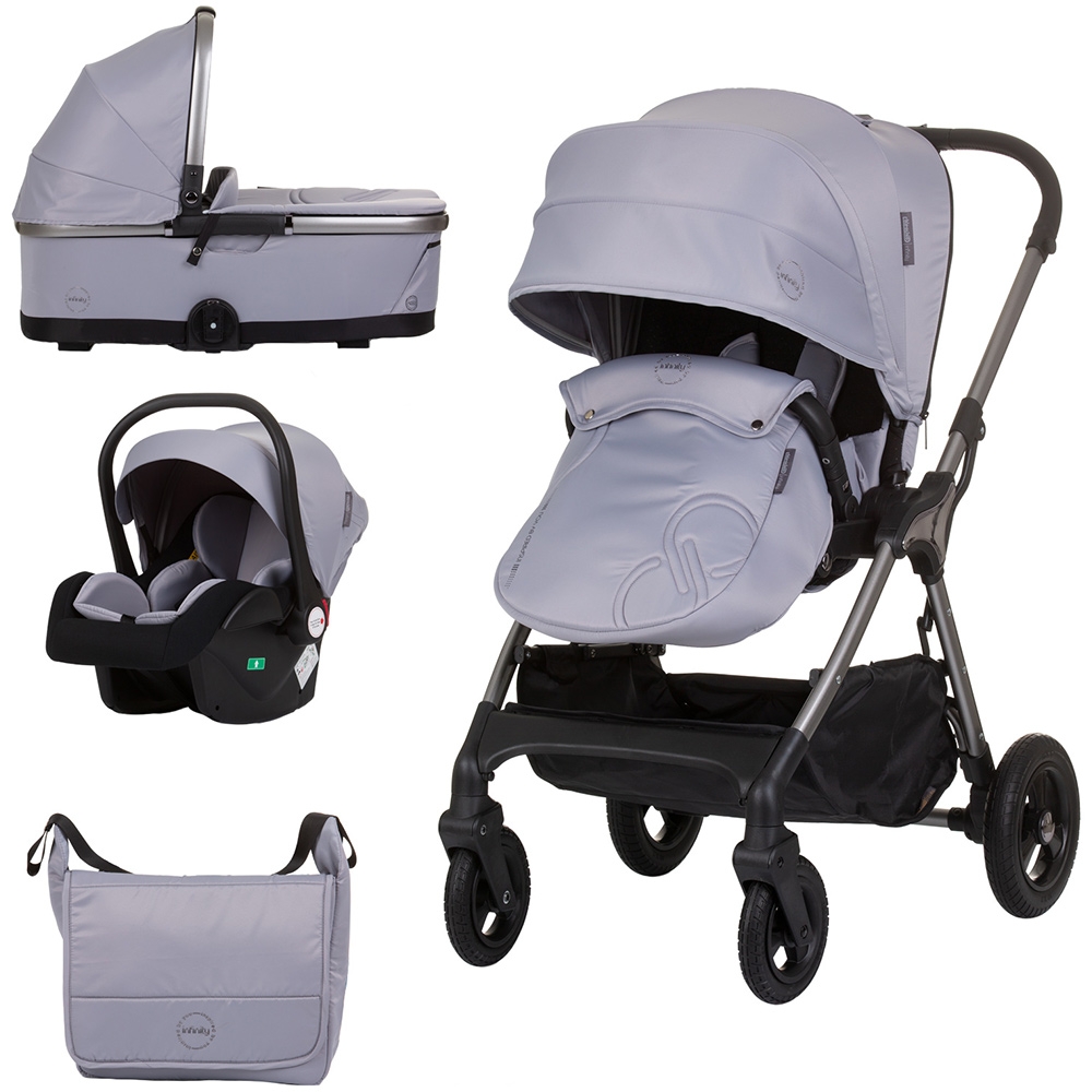 Carucior Chipolino Infinity 3 in 1 Granite i-Size, 0-22 kg - imagine 8